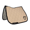 Tapis de dressage Equestro matelassé oignon - Oxford tan