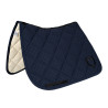Equestro dressuurzadeldek met monogramprint - Marine blazer / zwart
