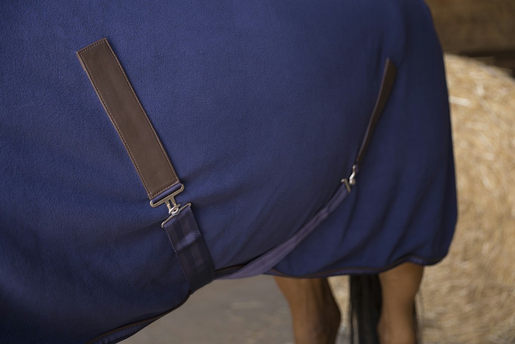 Chemise polaire Equi-Theme Teddy Bleu marine