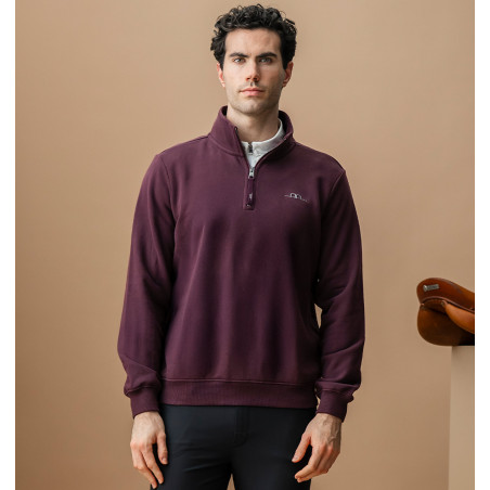 Heren sweater 1/4-rits Horseware AA Gabriel
