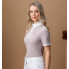 Polo de concours manches courtes Horseware femme AA Mira - Oyster