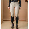 Damesrijbroek Hybrid Horseware kniegrip AA Fina - Beige