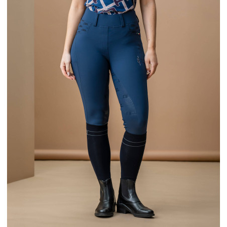 Damesbroek Hybrid Horseware met geborstelde lederen zit AA Fina