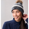 Bonnet à pompon Horseware AA Monogram - Noir