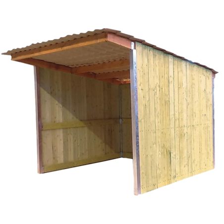 Abri de prairie simple pente La Gée