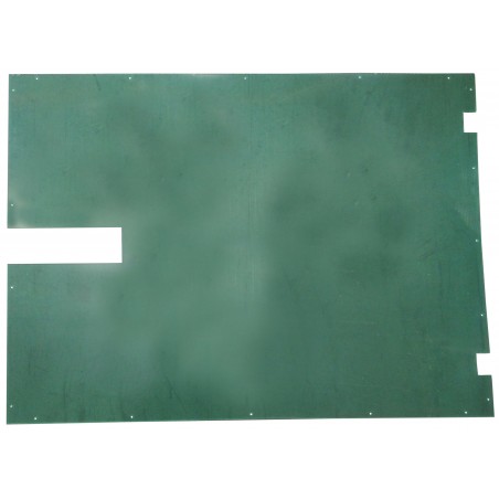 Fermeture en polycarbonate pour fenêtre ouvrante La Gée pour box