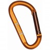 Mousqueton Pompier Aluminium T de T - Orange / marron