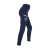 Meisjeslegging met geperforeerde decoraties - Marine blazer / wit