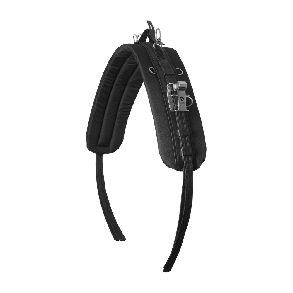 Selle De Course Synthétique Noire Freeny - Taille 17.5 Pouces - Neuve