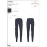 Legging Equestro femme avec décorations perforées - Marine blazer