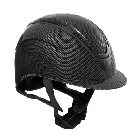 Casque Apocalypse Carbon Equestro unisexe calotte en carbone homologation EN 1384-2023