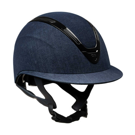 Casque Apocalypse Equestro femme coque revêtue de tissu homologation EN 1384-2023