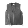 Gilet airbag Equestro compatible avec protection dorsale - Noir