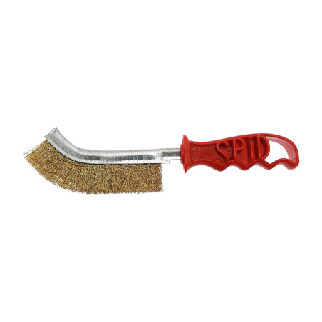 Brosse pour sabots en acier laitonné Umbria Equitazione