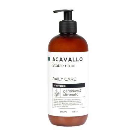 Shampoing Acavallo citronnelle géranium et neem