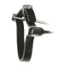 Lacciolini Rubber Stijgbeugels - Zwart