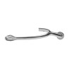 Éperons inox Pro-Light à molette lisse - Inox