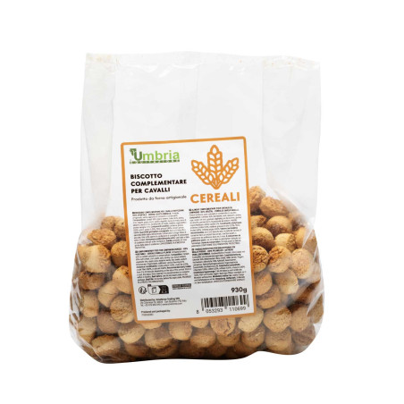 Friandises végétal pour chevaux aux céréales Umbria Equitazione