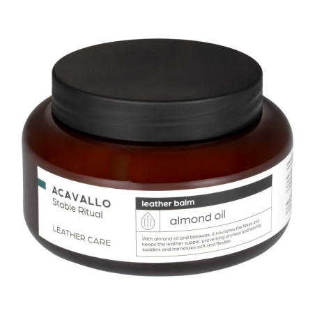 Baume pour cuir Acavallo à l’amande glycérine