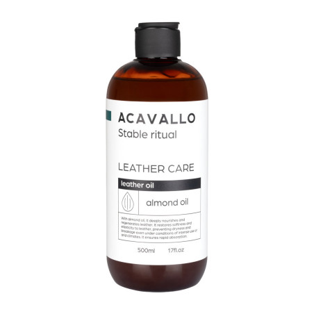Leerolie met amandel 500 ml glycerine