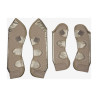 Guêtres de transport LeMieux Kudos mesh 3D - Pecan