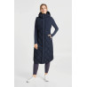 Doudoune longue B Vertigo Gem Waxy femme - Marine Salute
