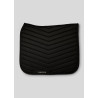 Tapis de dressage Montar avec cristaux gun metal - Noir