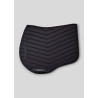Tapis de saut blanc avec cristaux gunmetal Montar - Marine