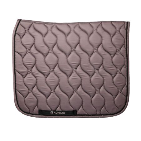 Bruin Nougat Luxe Dressuurzadeldek met Kristallen Montar