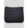 Tapis de dressage marron nougat avec cristaux Montar - Noir