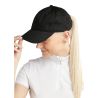 Casquette en coton Montar Bea avec logo brodé ton sur ton - Noir