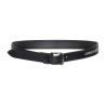 Ceinture HV Polo Diana femme - Noir / argent