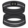 Bande pour casque d’équitation Imperial Riding Luminous - Noir