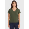 T-shirt Harcour Aquila met korte mouwen voor dames Frankrijk - Klavertje (clover)