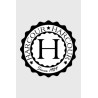 Sticker Harcour à l'unité 10cm - Noir