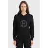 Sweater Harcour Capucine femme - Noir