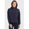 Sweat 1/2 Zip Harcour Cassandre femme - Marine