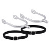 Éperons Imperial Riding Basic 20 mm bout rond - Argent