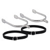 Éperons homme Imperial Riding Basic 20 mm bout rond - Argent