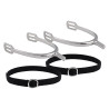 Éperons enfant Imperial Riding Basic 20 mm bout carré - Argent