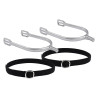 Éperons homme Imperial Riding Basic 20 mm bout carré - Argent