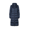 Lange damesmantel Kingsland Monica - Marine