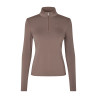 Polo de concours Angelina Kingsland femme - Marron fer