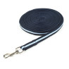 Longe de travail en sangle matelassée Shires - Bleu airforce / marine