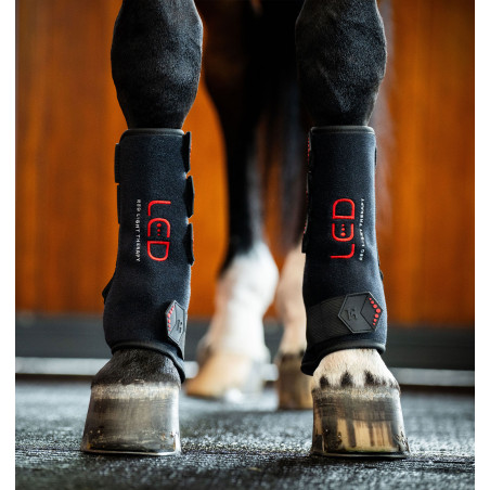 Guêtres thérapeutiques Horseware à LED rouge par paire