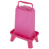 Voederbak met poten - Roze