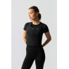 Gilet Dorsal balistique pour femme avec protège-dos Horze by Komperdell Norela - Black oyster