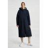Horze Avelyn dames regenmantel - Marine zeeblauw