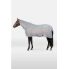 Couverture combo imperméable anti-mouches avec cou Nevada II Horze - Gris