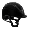 Casque Apocalypse unisexe coque brillante homologation EN 1384-2023 Equestro - Noir / noir